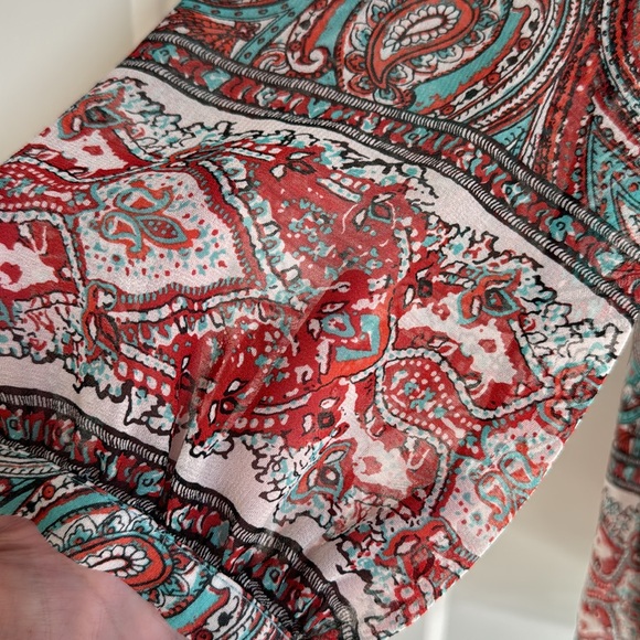 Rachel Zoe Silk Peasant Blouse - Picture 5 of 11